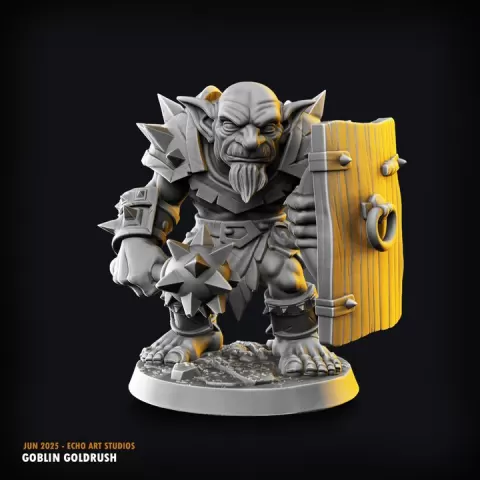 Goblin Shield - Echo Art - Goblin GoldRush by Echo Art Studios