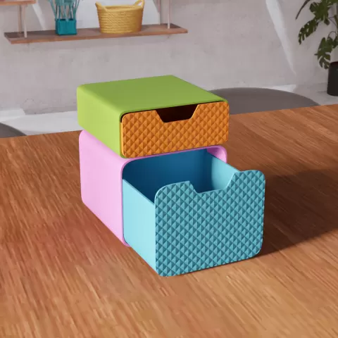 Modular Stackable Storage System