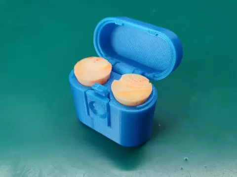 👂Ear plugs case, no texts.