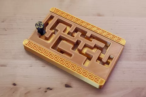 Square Double Maze