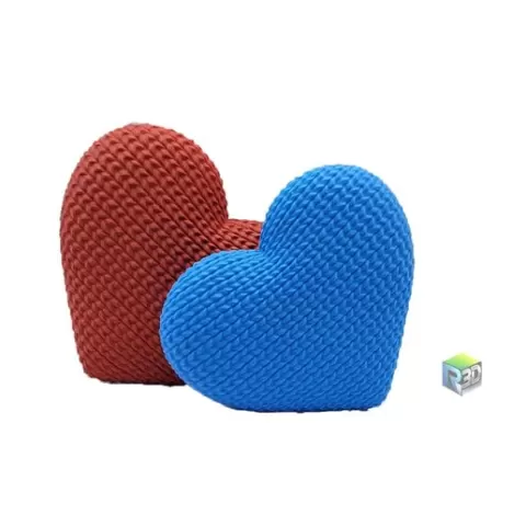 KNITTED HEART