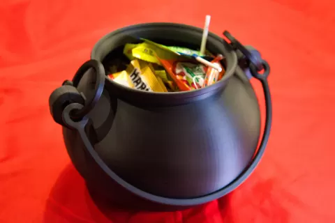 Halloween Candy Cauldron