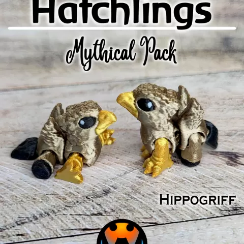 Hippogriff - Cinder Hatchling by Cinderwing3D