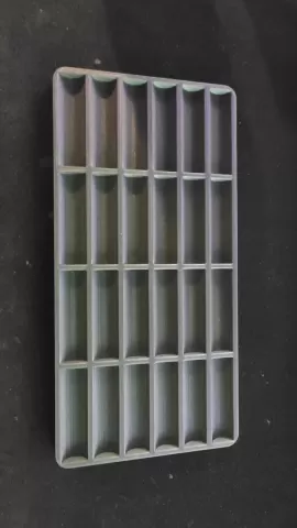 Drawer Friendly AA Battery Holder