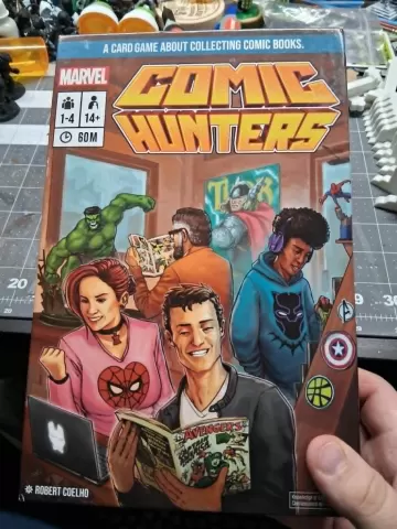 Comic Hunters Board Game Insert