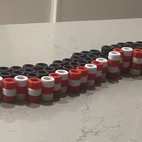 Tyre Barriers HO Scale (AFX)
