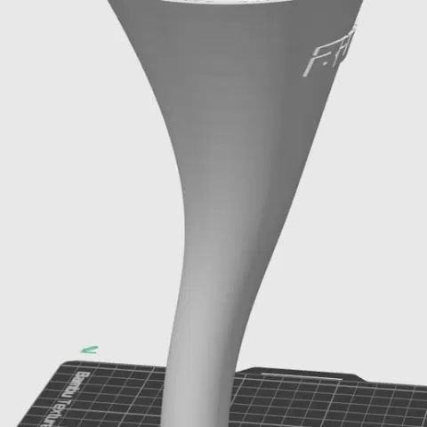 Offset funnel