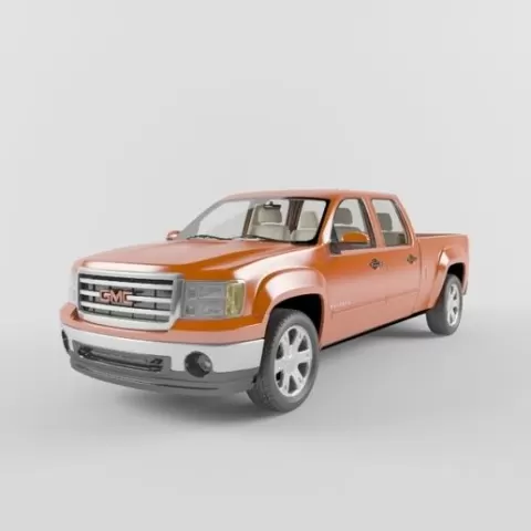 Pickup Truck – Realistic 3D Model