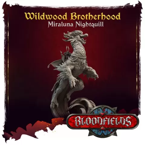 Wildwood Brotherhood - Miraluna Nightquill - Additional Miniatures by Titan Forge Miniatures