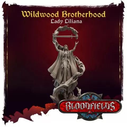 Wildwood Brotherhood - Lady Liliana - Additional Miniatures by Titan Forge Miniatures