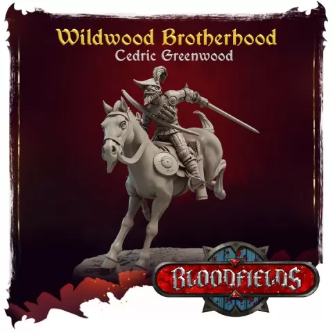 Wildwood Brotherhood - Cedric Greenwood - Additional Miniatures by Titan Forge Miniatures
