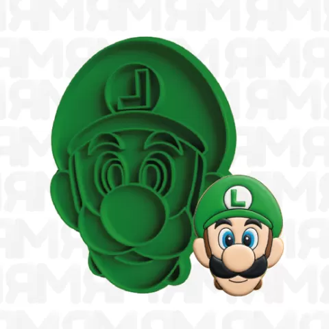 Luigi2 Cookie Cutter
