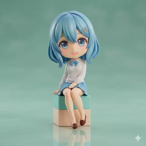 Nagisa Kubo — Kubo Won’t Let Me Be Invisible shelf decor Smart Design stl figurine anime figurine 3D Model STL 3d printable figure Ready for High Quality 3D Printing