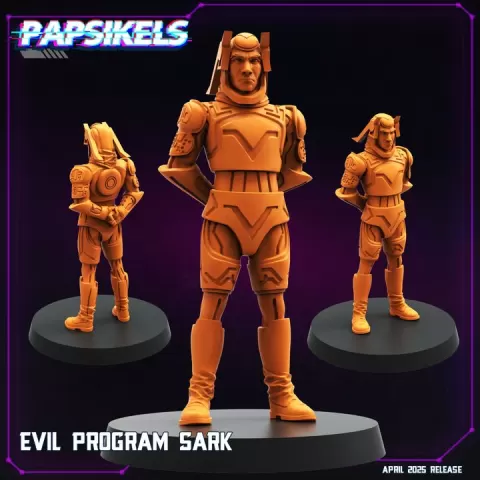EVIL PROGRAM SARK by PAPSIKELS MINIATURES