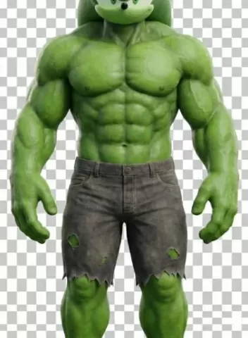 sonic hulk inspired design