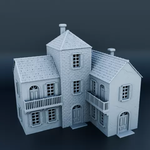 Medieval house by Creator