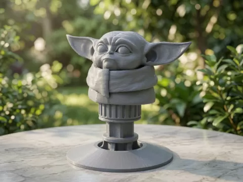 Grogu – Baby Yoda Star Wars Statue
