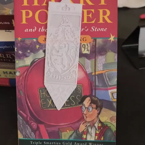 Griffyndor Lithophane BookMark