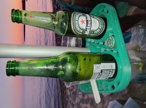 Table beach umbrella