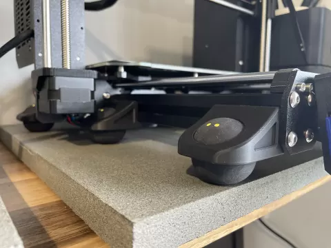 Prusa i3 MK3 MK4 Squash Ball Feet System