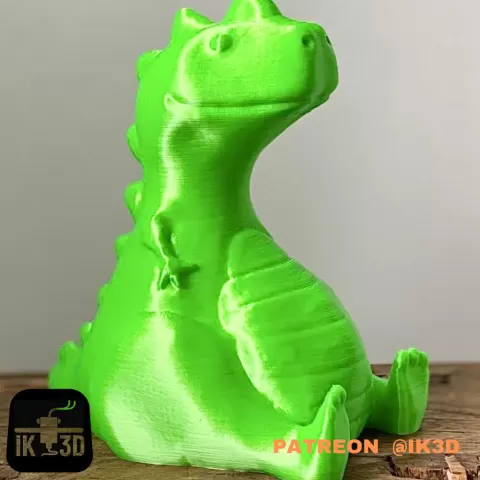 CHUBBY T-REX DINOSAUR EASY PRINT