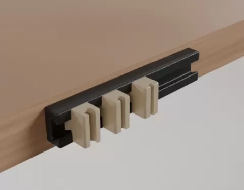 Modular Rail Cable Management System