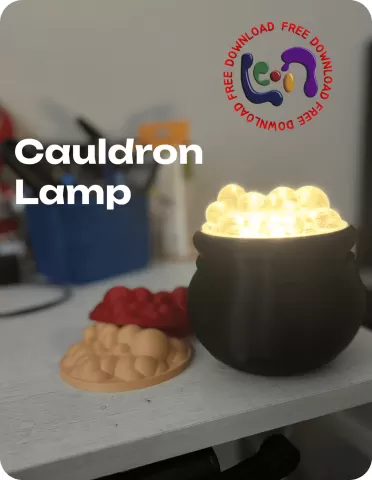 Cauldron Lamp