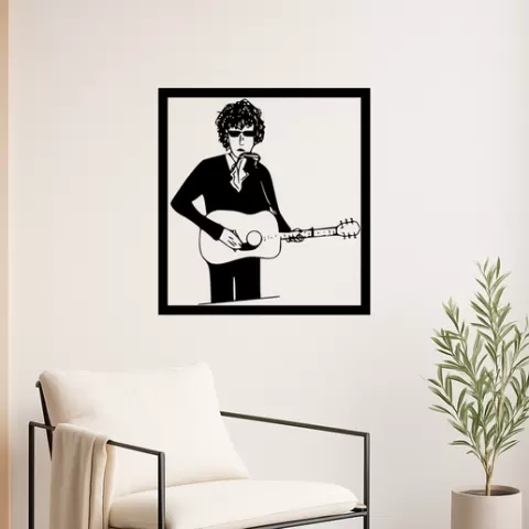Bob Dylan Bob Dylan Lyrics Wall Art Framed