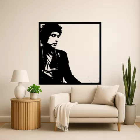 Bob Dylan Bob Dylan Lyrics Wall Art Framed