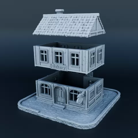 Medieval house by Creator