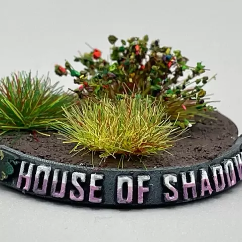 Hive City / Sump City House of Shadows (Delaque) Name Plate Builder by Tagmybase.com