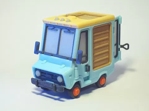 Piggy Van Construction Toy
