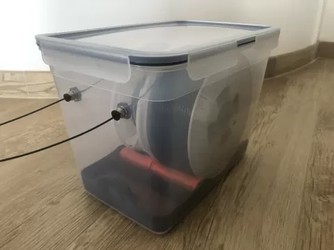 Drybox made with IKEA 365+ 10,6l food container