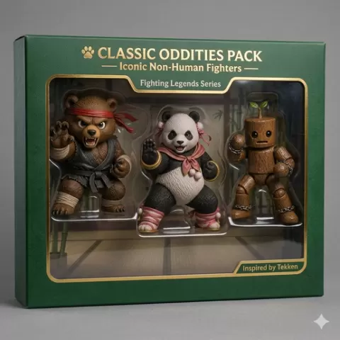 🐾 CLASSIC ODDITIES PACK — Tekken