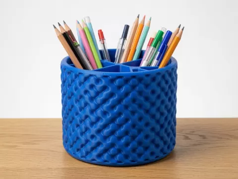 Organic Pebble Pencil Holder
