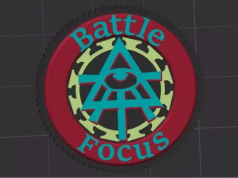 Aeldari Battle Focus Token