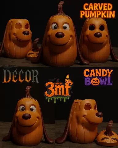 Max the Grinch Dog Pumpkin