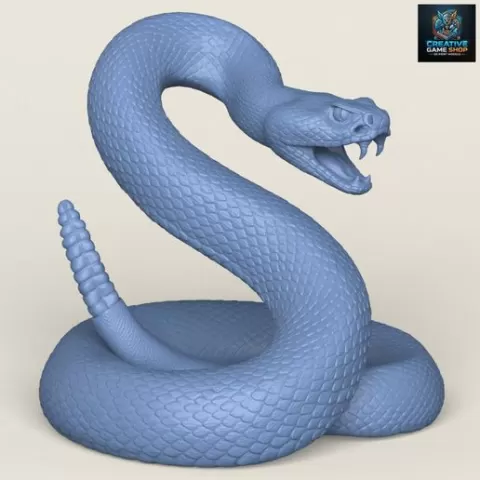 Rattle Snake Attacking