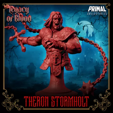 Warrior - Theron Stormholt - Bust - May 2025 - Legacy of Blood by PRIMAL Collectibles