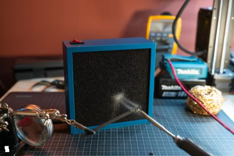 Minimalistic Solder Fume Extractor