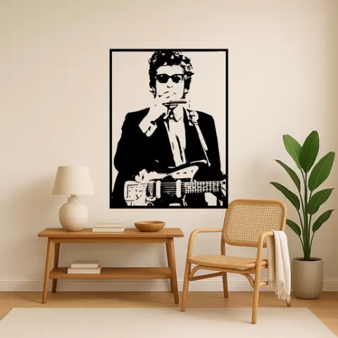 Bob Dylan Bob Dylan Backstage Pass Wall Art Framed