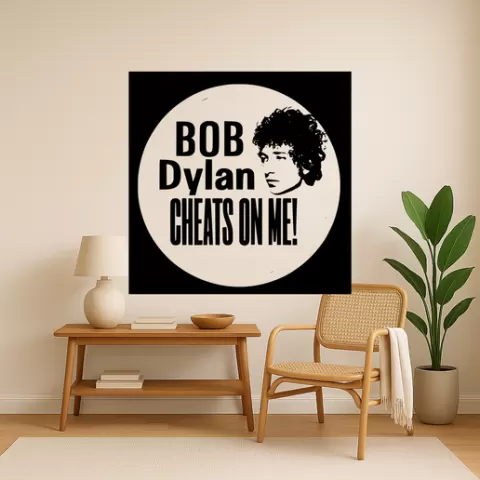 Bob Dylan Bob Dylan Backstage Pass Wall Art Framed