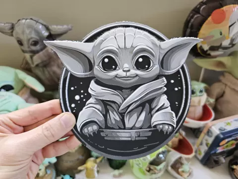 "Yoda Baby for Me" (Star Wars Inspired Baby Yoda / Grogu)