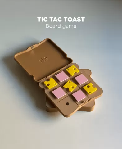 Tic Tac Toast, board game.