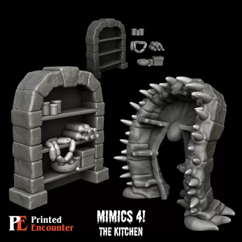 Pantry Shelf Mimic by Printed Encounter