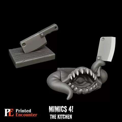 Chopping Block/Board Mimic by Printed Encounter