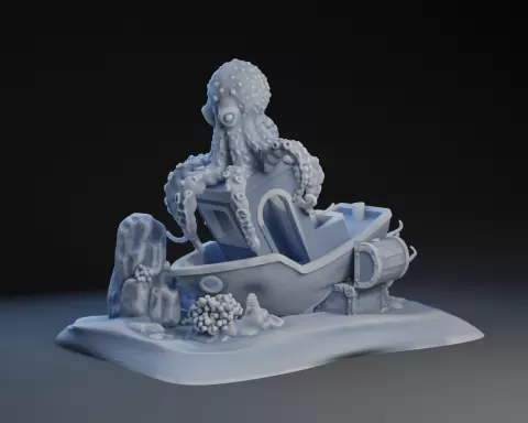 Bottom of Sea Benchy