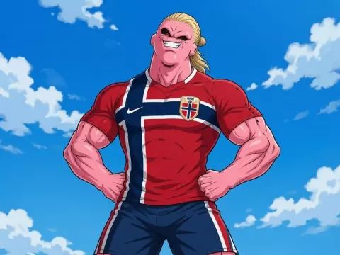haaland, Noruega , Dragon ball majin buu player