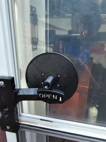 RV/Camper Screen Door Slide Handle
