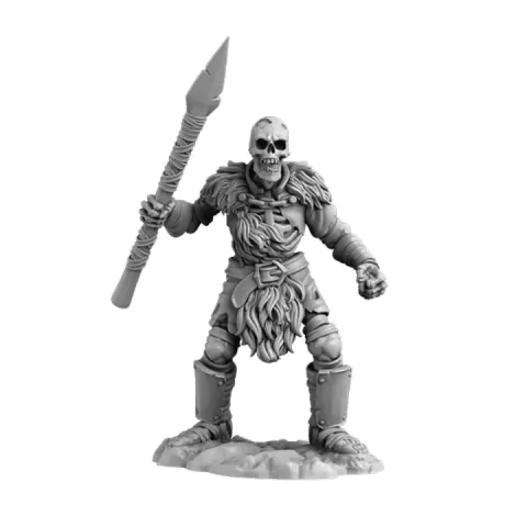 Skeleton Warrion B by Next Level Miniatures